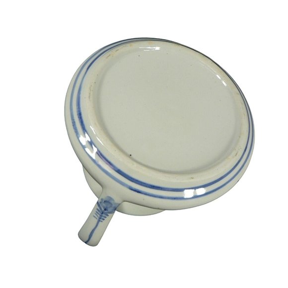 Pitcher Teapot Ice Lip Hand Painted Glaze Floral - Picture 3 of 8